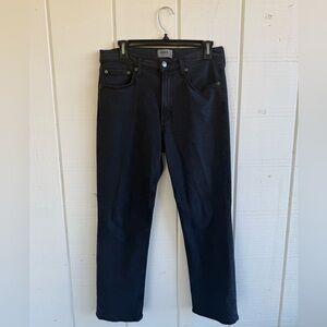 Agolde Women’s Mid Rise Straight Crop Jeans in Pepper Size 27